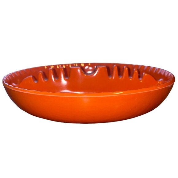 Vintage Dale Chemical Co. Orange Divided Serving Dish - Picture 6 of 8